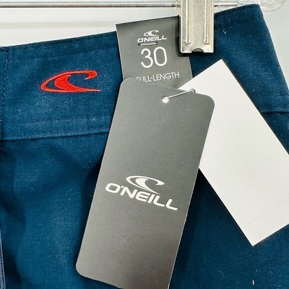 O'NEILL Surf Tie Solid 2.0 Boardshorts Midnight Mens Swimwear Size 30 NWT Blue - Picture 6 of 7